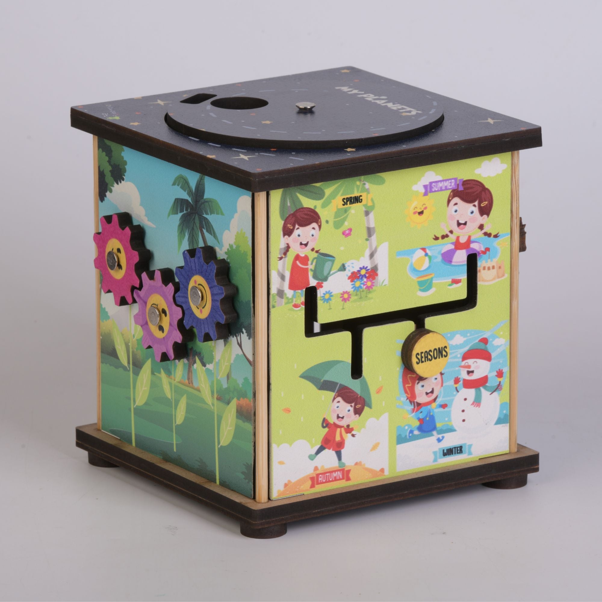 6" Galaxy Activity Busy Cube - Image 7
