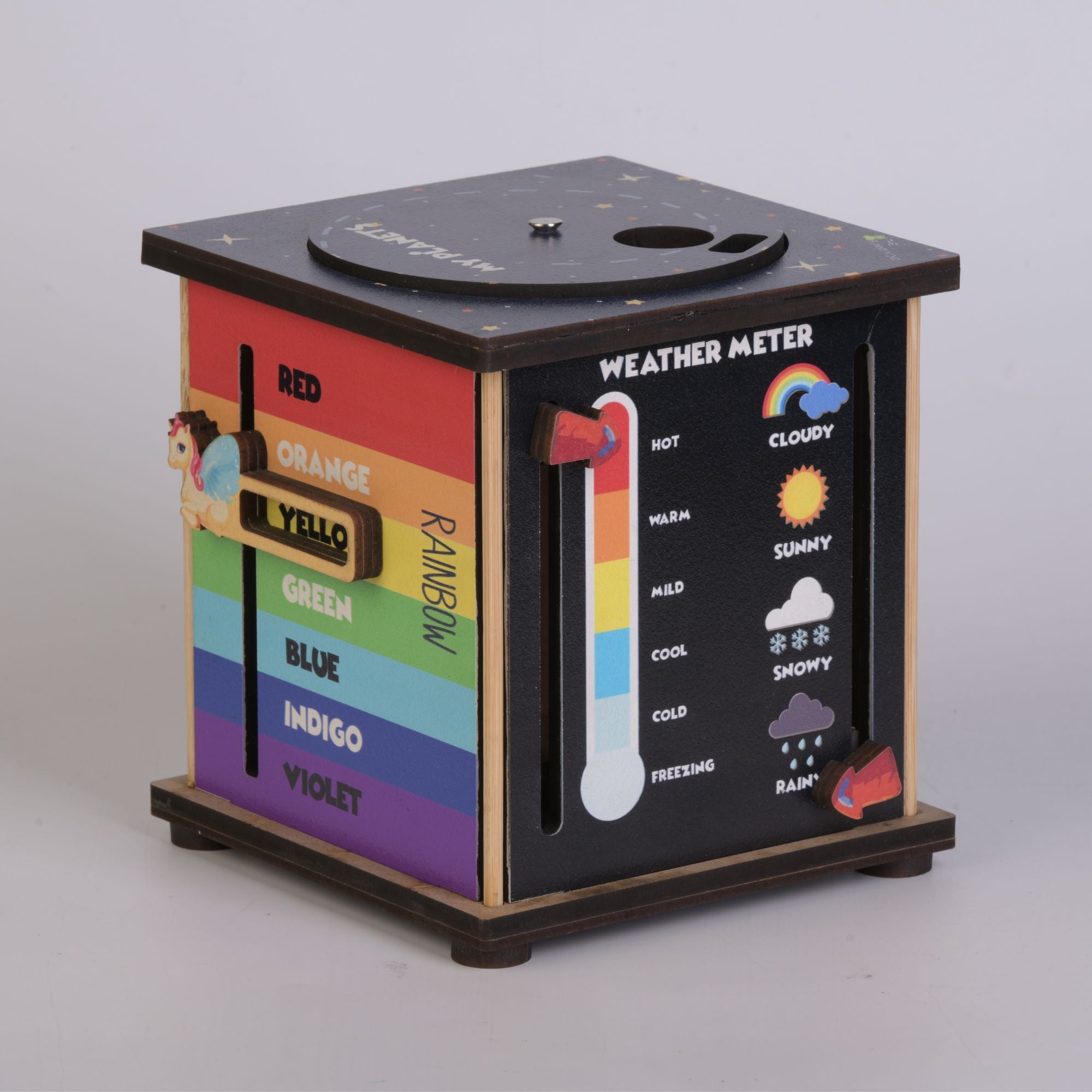 6" Galaxy Activity Busy Cube - Image 2