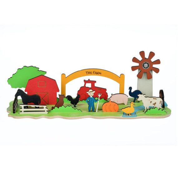 The Farm 22 Pieces 3D Theme Story Board