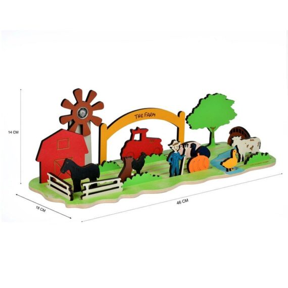 The Farm 22 Pieces 3D Theme Story Board - Image 2