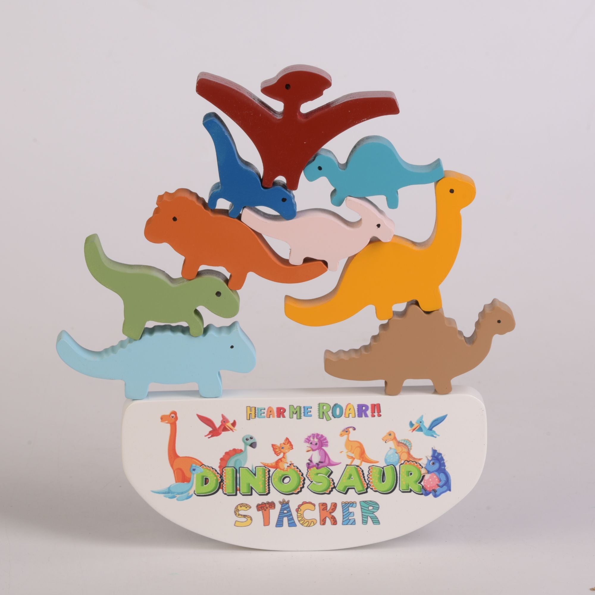 Dinosaur Stacking Toy Set - Image 10