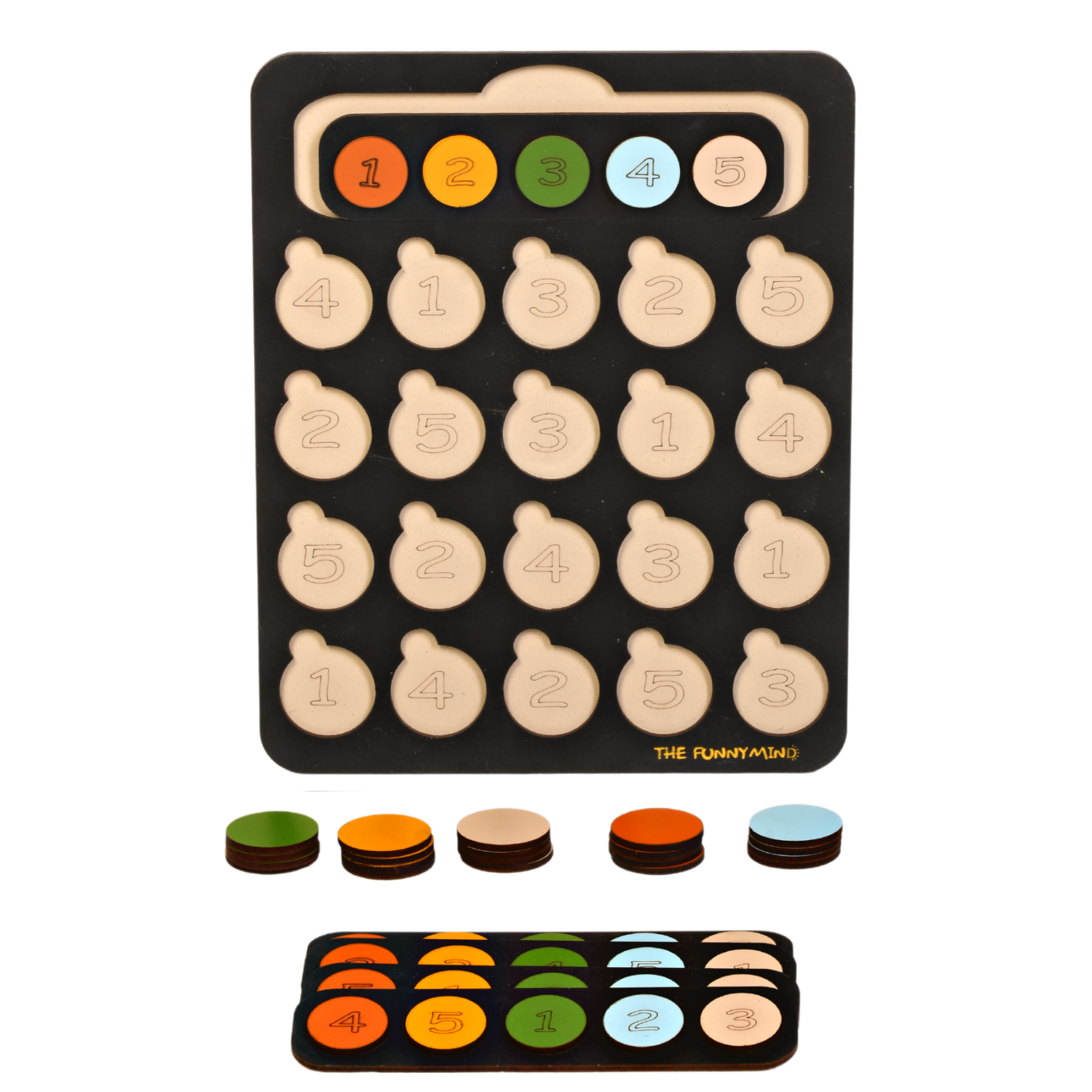 Number and Color Wooden Puzzle - Image 5