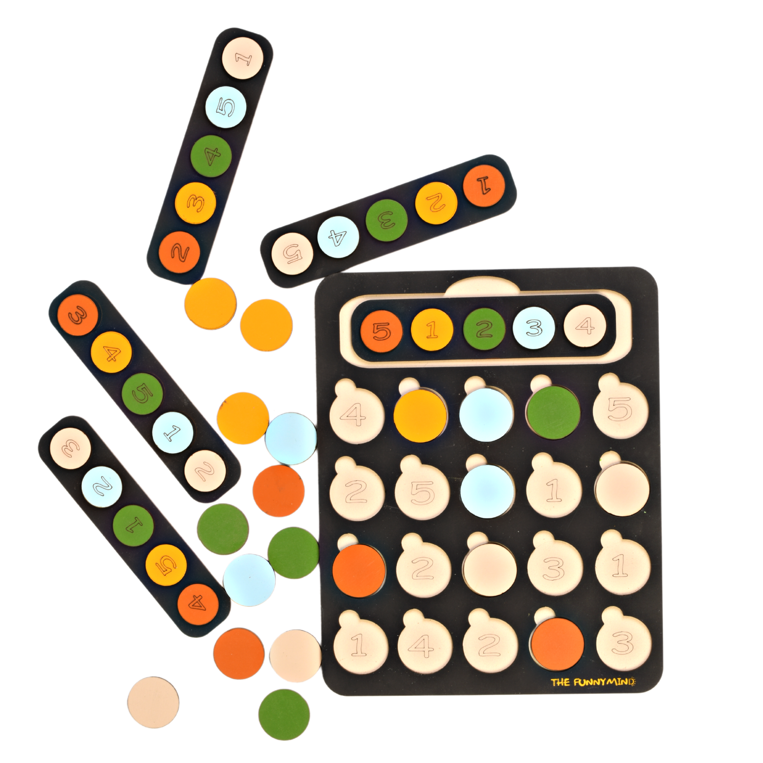 Number and Color Wooden Puzzle - Image 3