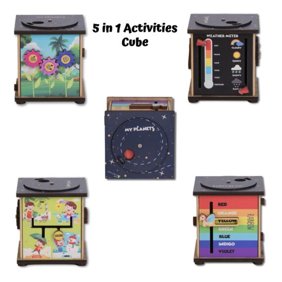 6" Galaxy Activity Busy Cube - Image 5
