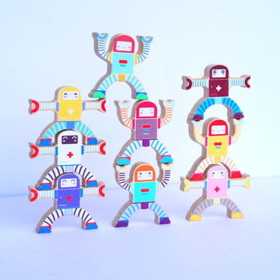 Robot Stacking Games Set of 10 - Image 8