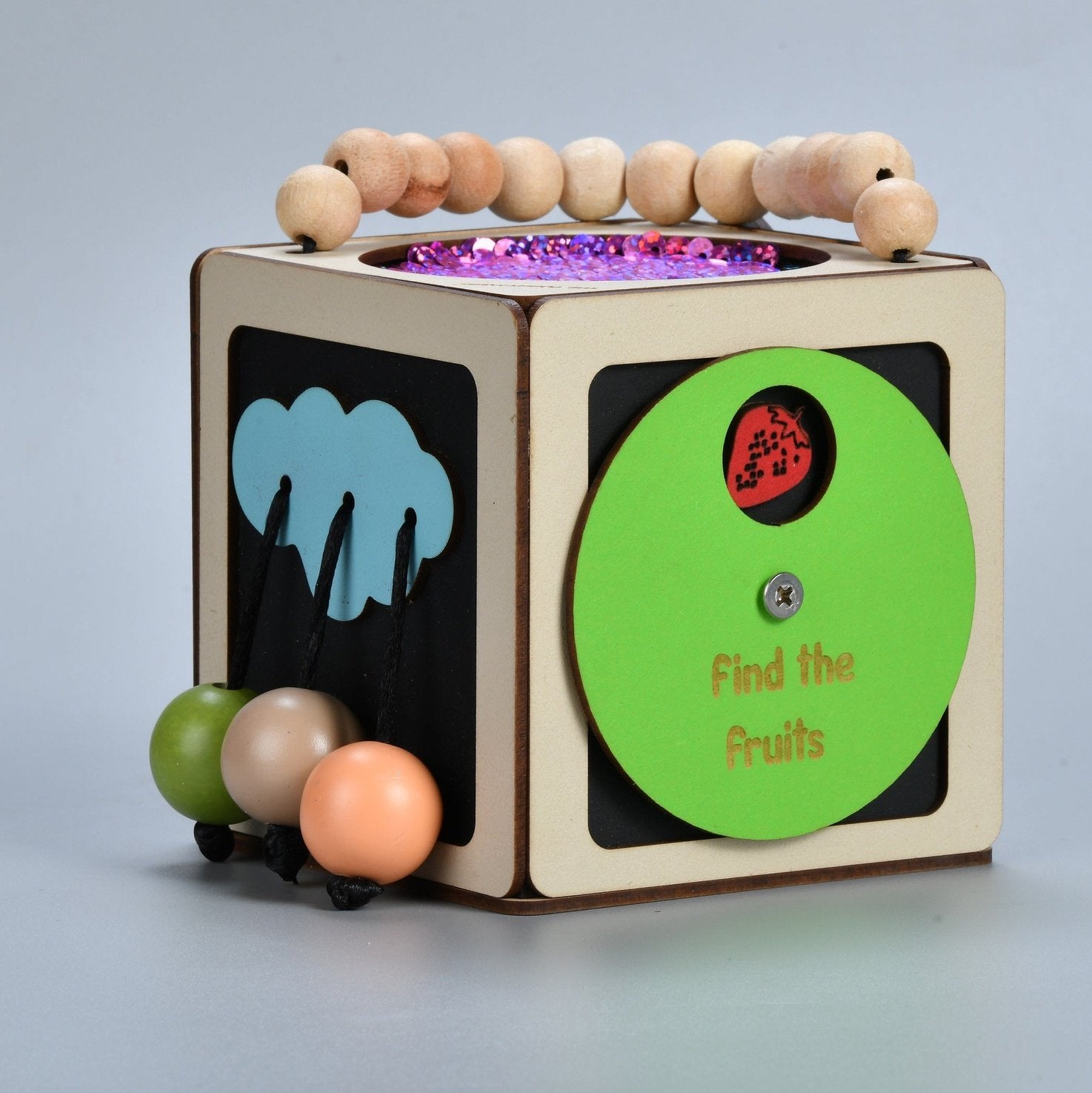 4" Activity Busy Cube - Image 5