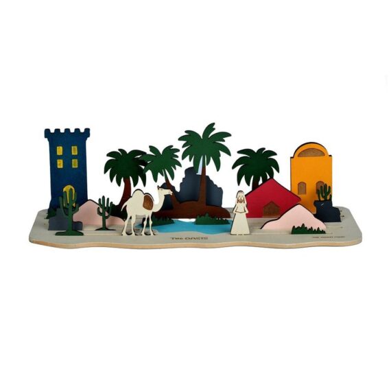 The Oasis 22 Pieces 3D Theme Story Board