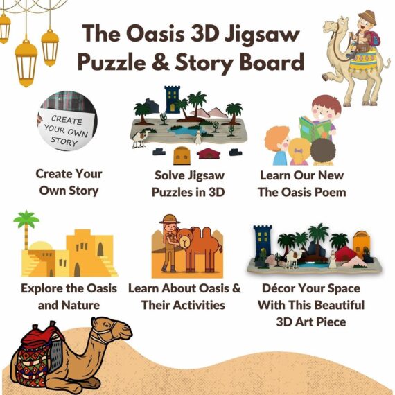 The Oasis 22 Pieces 3D Theme Story Board - Image 3