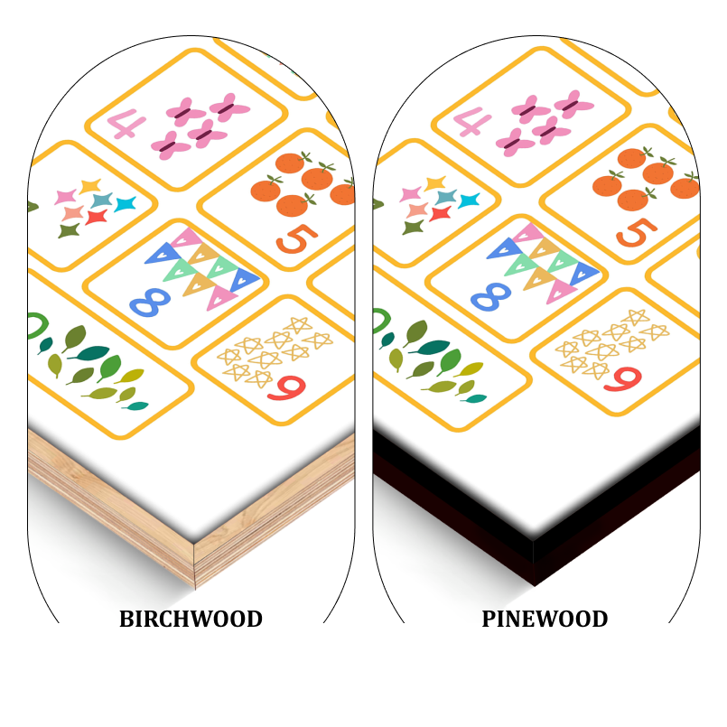 Counting To 10 Wood Print Nursery Wall Art - Image 8
