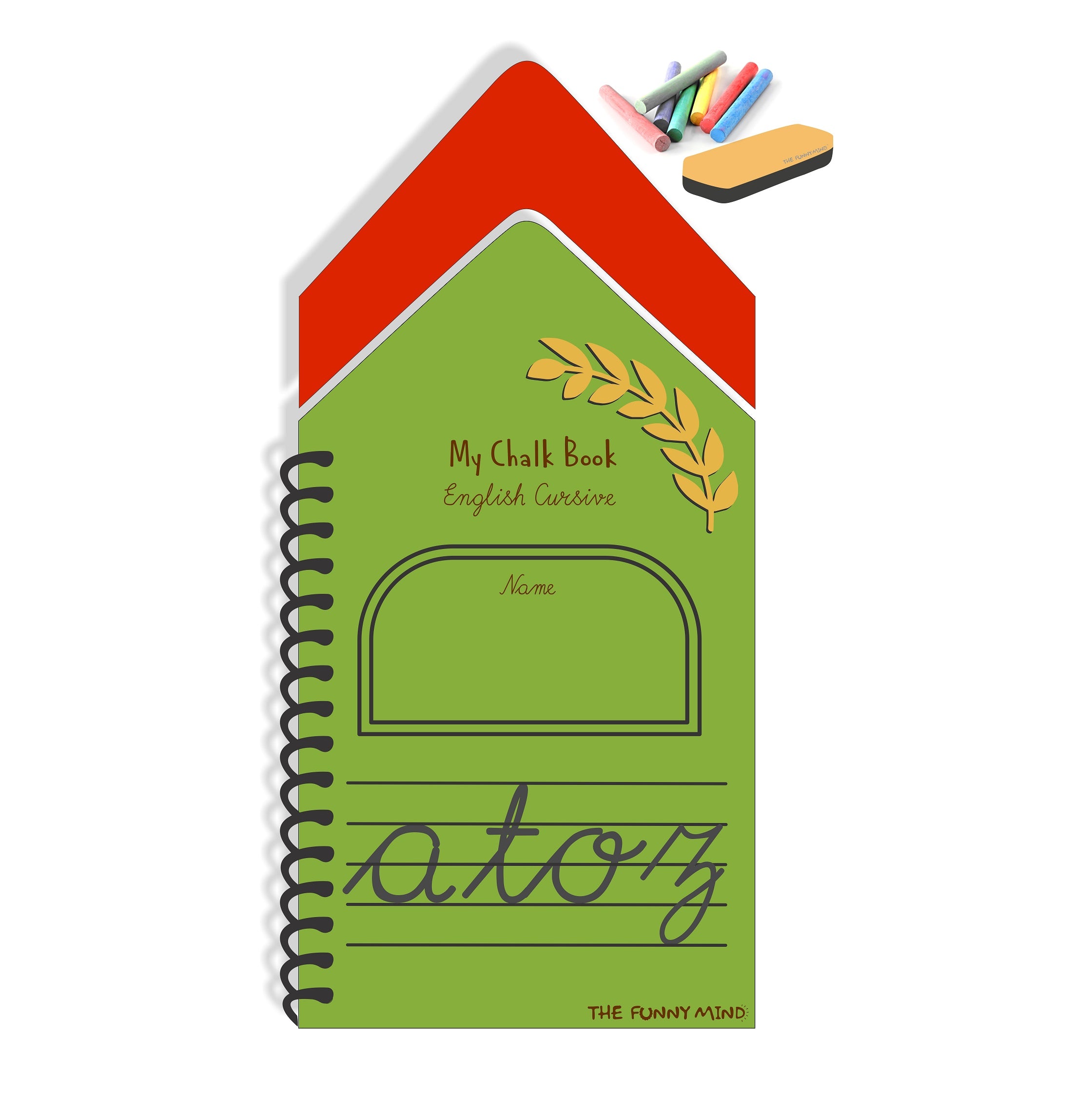 Small Cursive Letters Chalk Book - Image 2