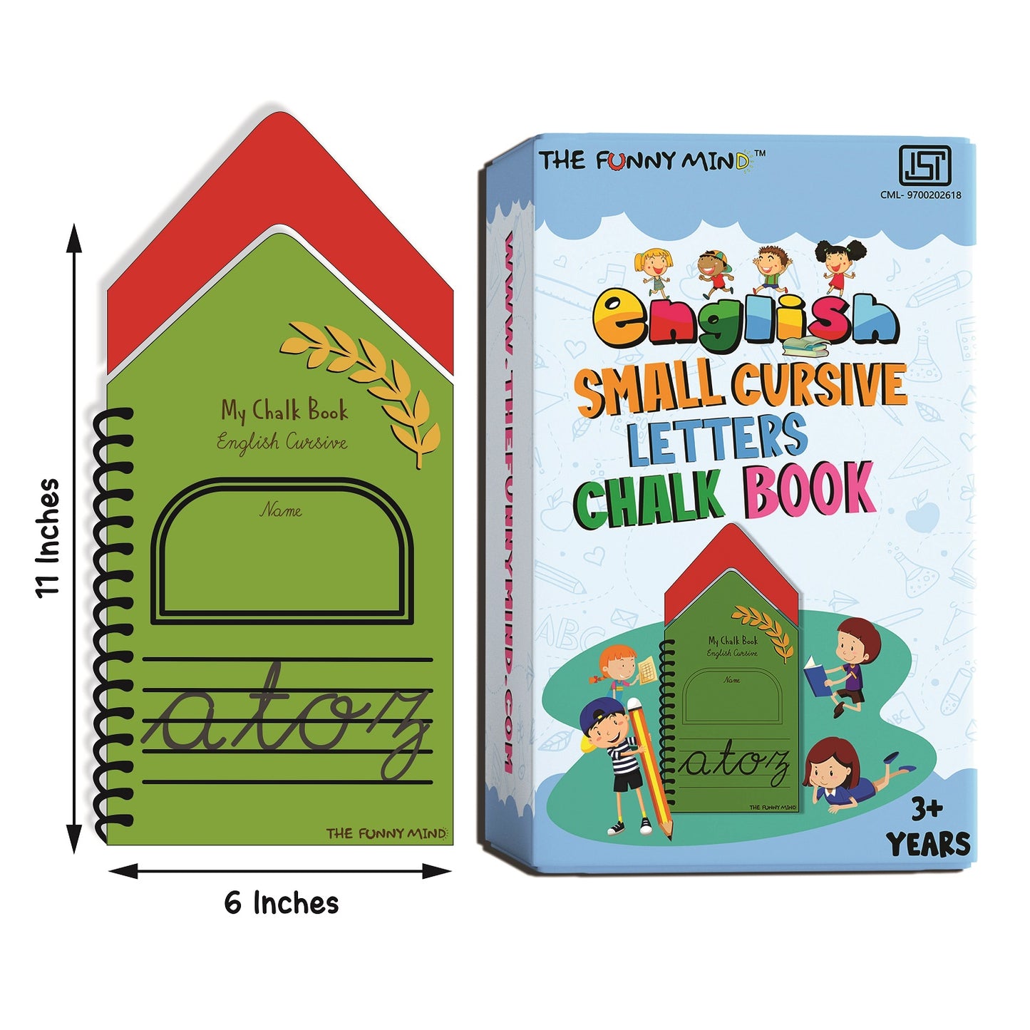 Small Cursive Letters Chalk Book - Image 4