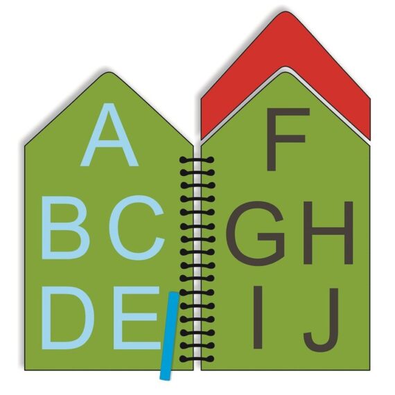 English Capital Alphabets Chalk Book - Image 5