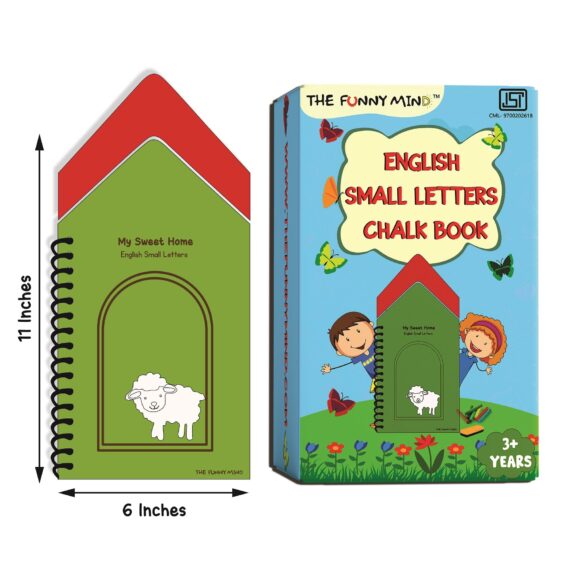 English Small Alphabets Chalk Book - Image 4