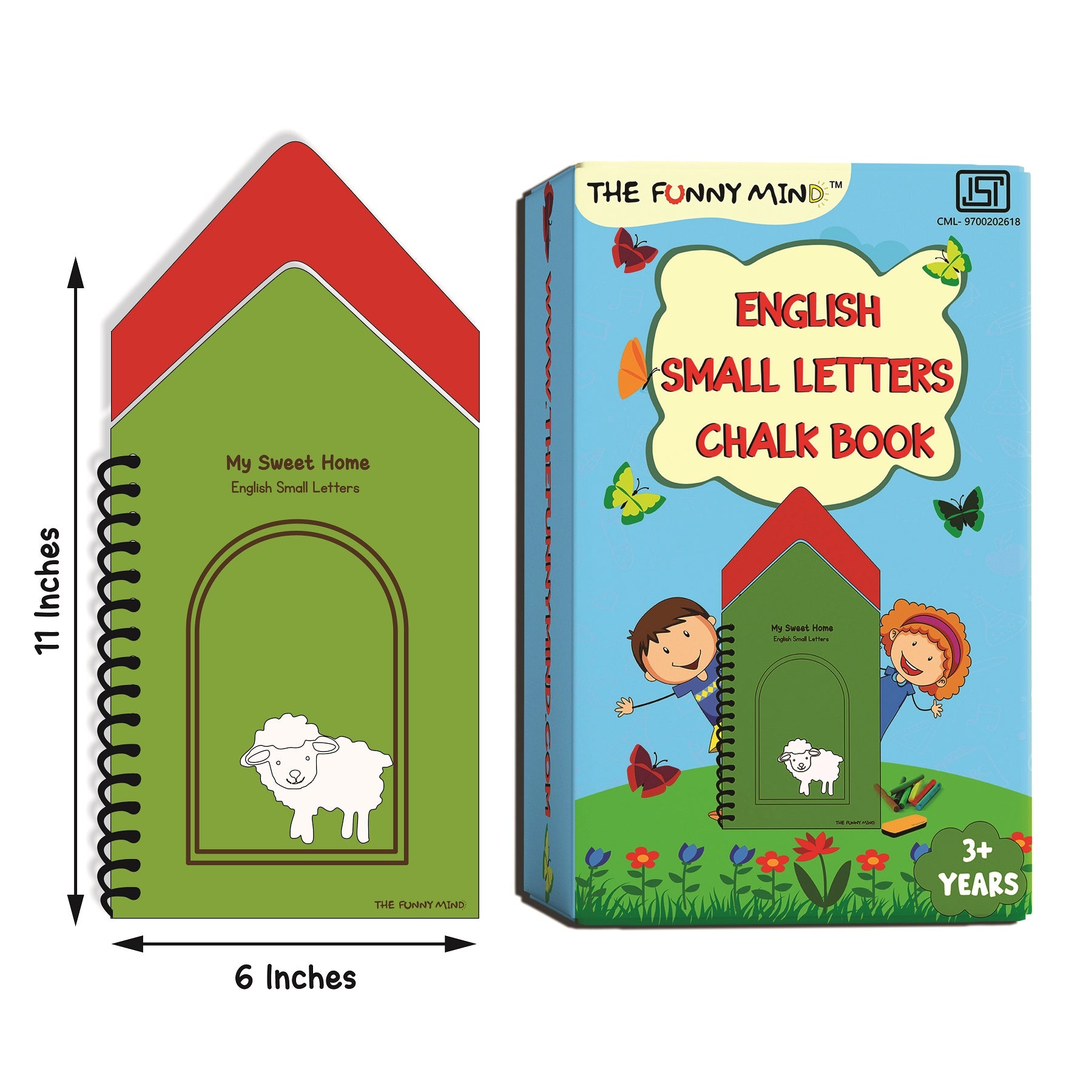 English Small Alphabets Chalk Book - Image 4