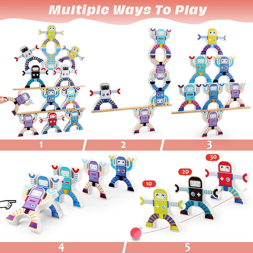 Robot Stacking Games Set of 10 - Image 13