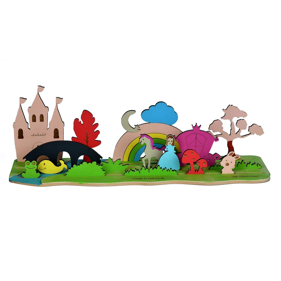 The Castle 22 Pieces 3D Theme Story Board