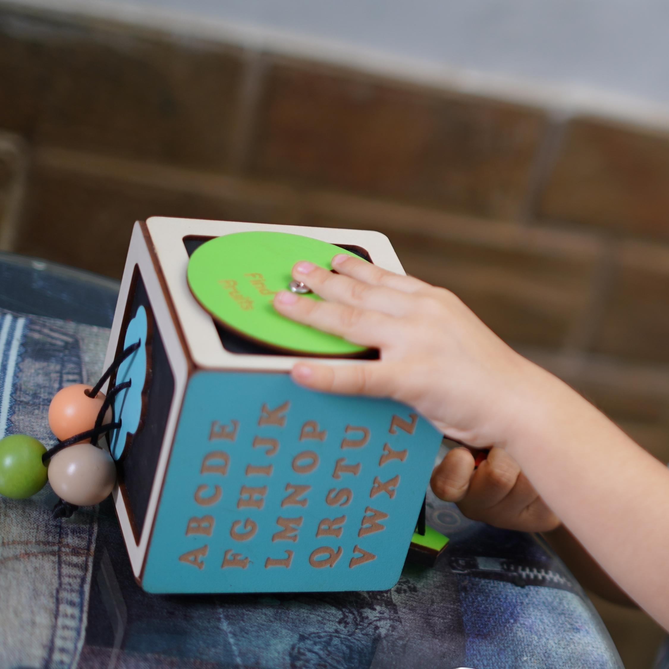 4" Activity Busy Cube - Image 7