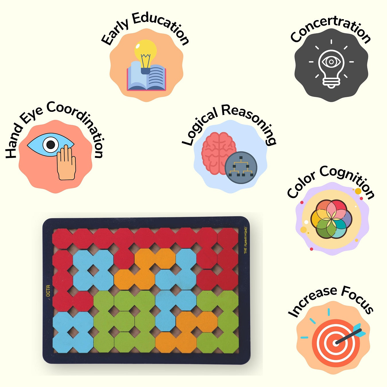 Octa Wooden Puzzle - Image 4