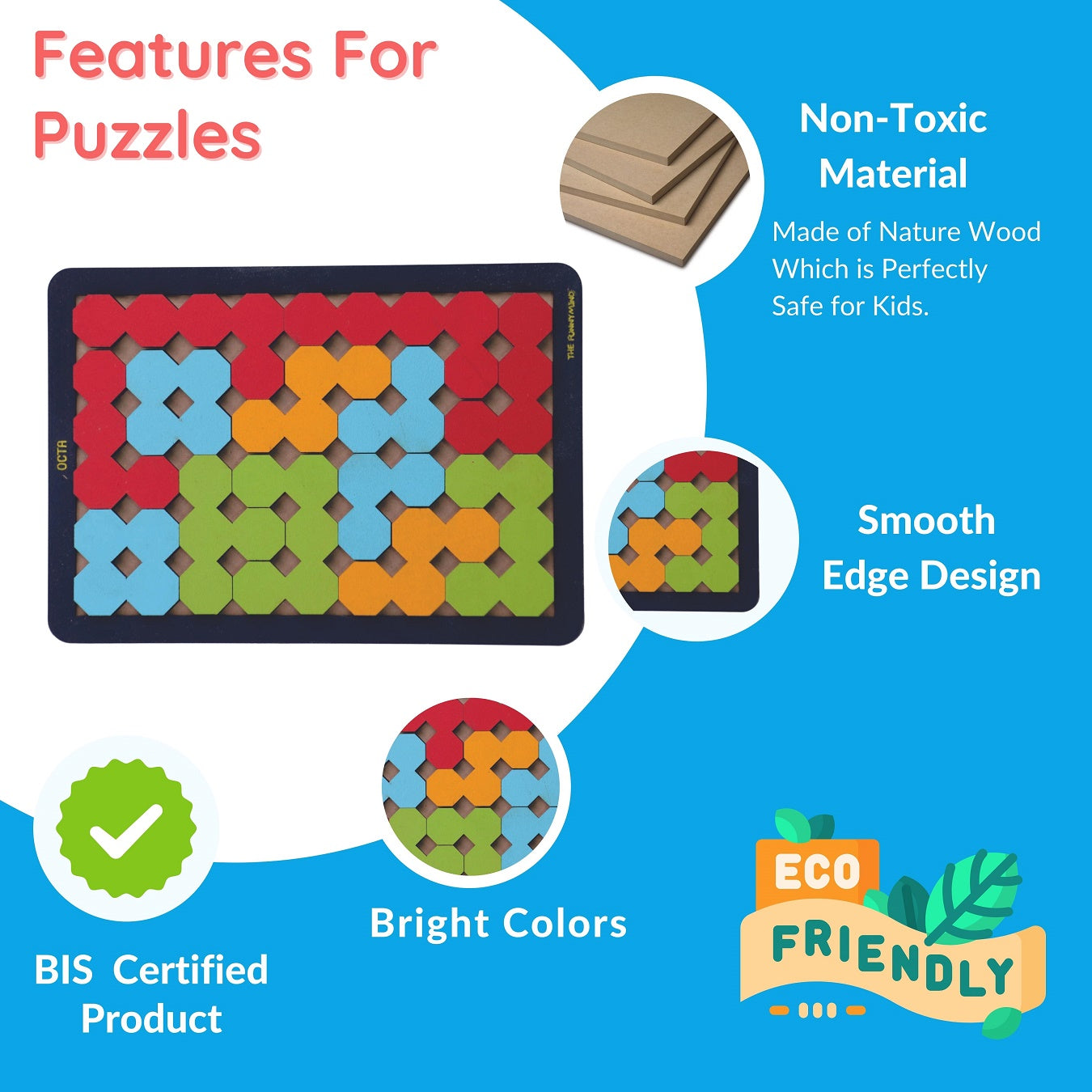 Octa Wooden Puzzle - Image 5