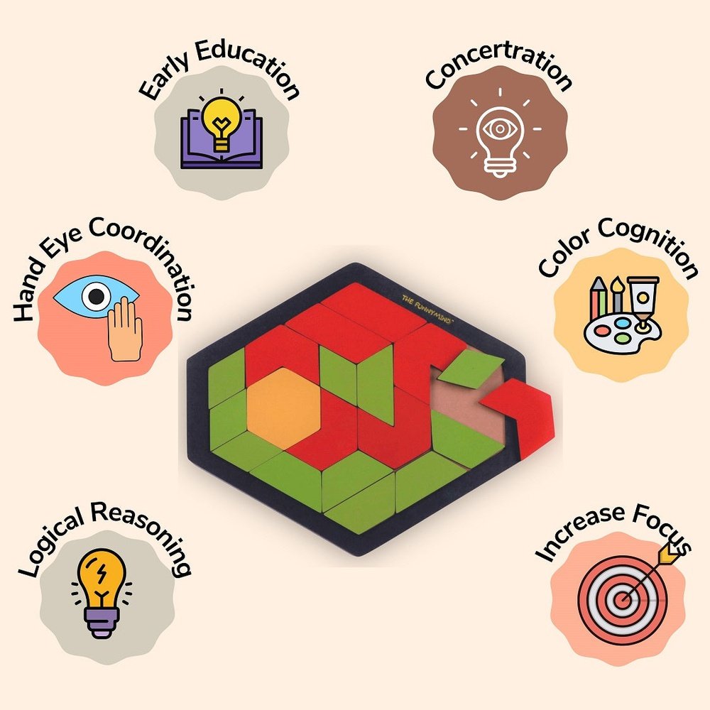 Rombo Wooden Puzzle - Image 5