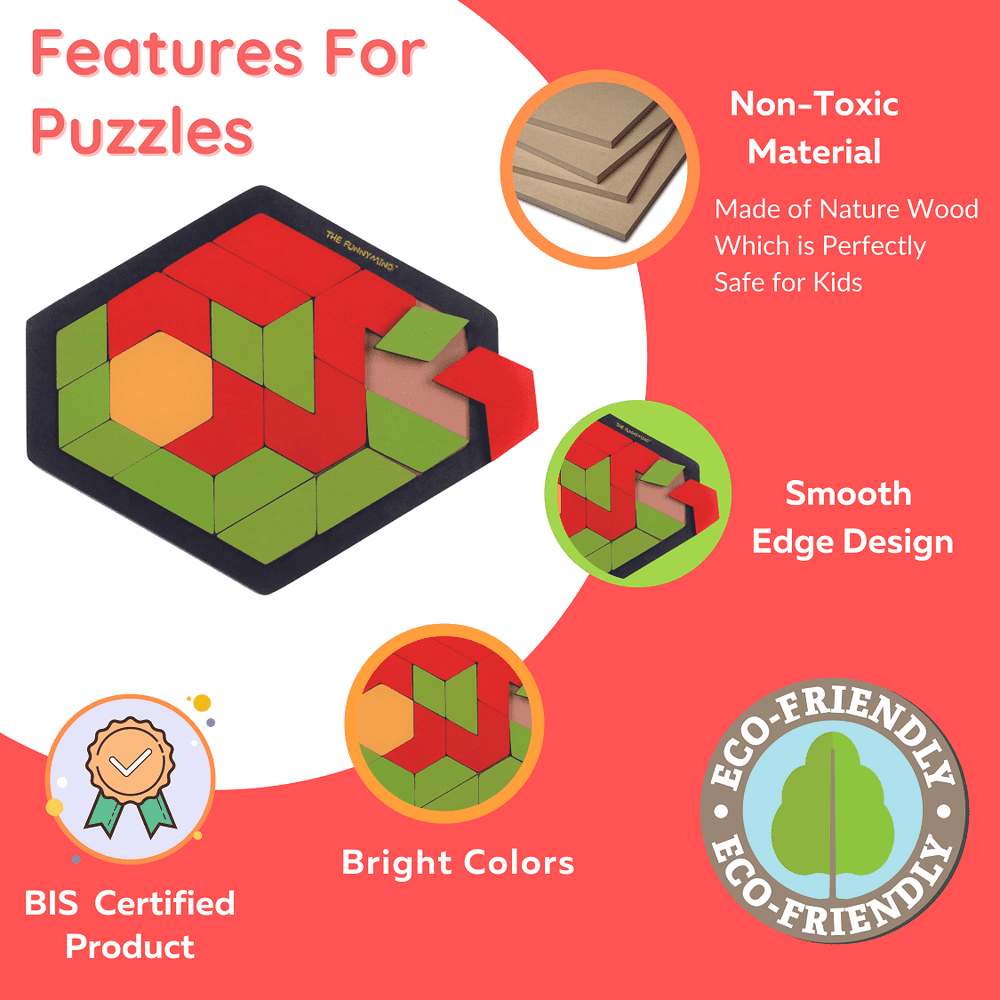 Rombo Wooden Puzzle - Image 6