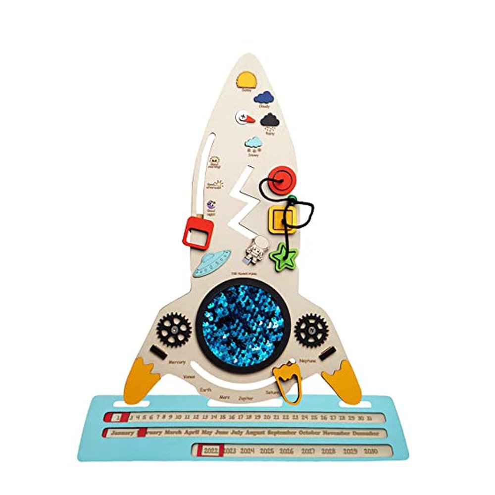 Space Shuttle Busy Board with Launch Pad - Image 3