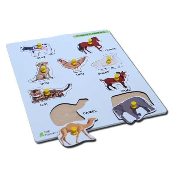Pet Animals Wooden Puzzle - Image 3