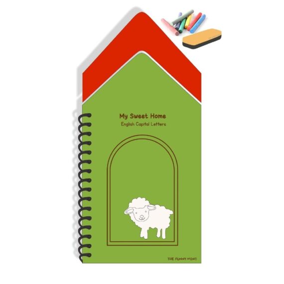 English Capital Alphabets Chalk Book - Image 2