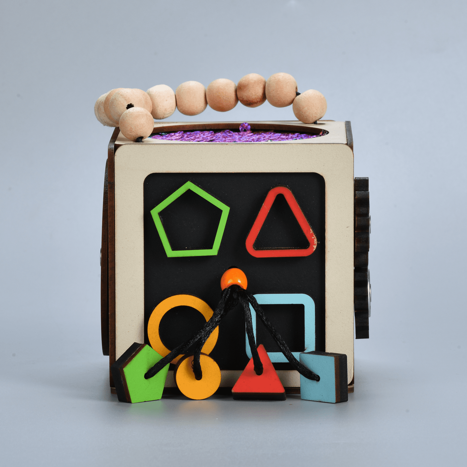 4" Activity Busy Cube - Image 6