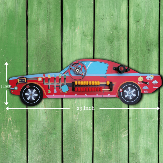 Racing Car Busy Board - Image 10